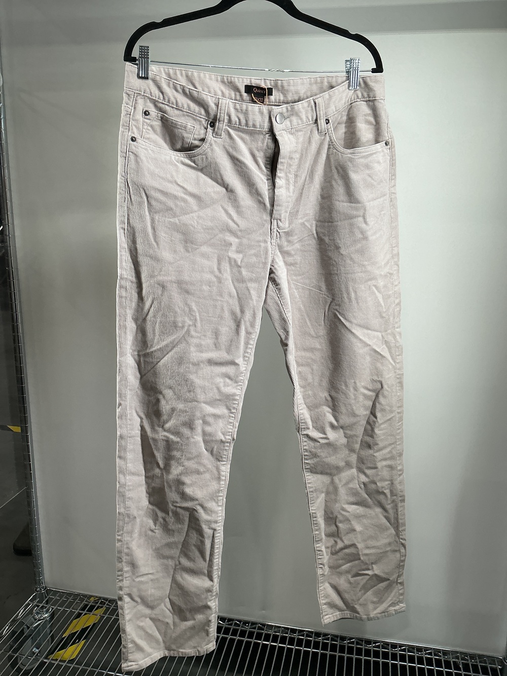 Organic Stretch Corduroy 5-Pocket Pants - Straight